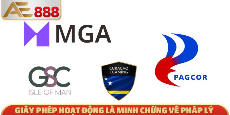 Giấy phép hoạt động là minh chứng về pháp lý